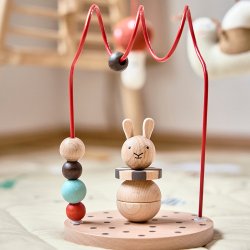 OYOY Mini Circus Abacus kugleramme Kanin