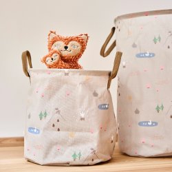 OYOY Mini Deer &amp; Duck Opbevaringskurv Medium St af 2 stk.