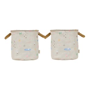 OYOY Mini Deer & Duck Opbevaringskurv Medium St af 2 stk.