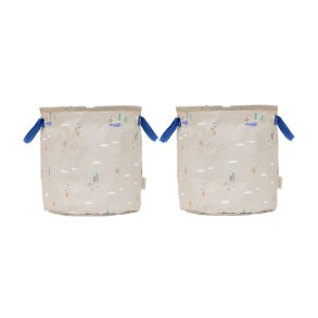 OYOY Mini Foxy Opbevaringskurv Medium St af 2 stk.