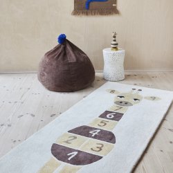 OYOY Mini Hinketppe - Giraf