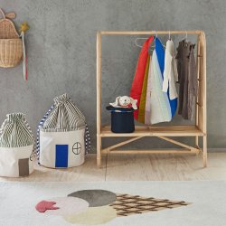 OYOY Mini Koya Opbevaringskurv Lille Clay