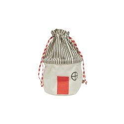 OYOY Mini Koya Opbevaringskurv Lille Cherry Red