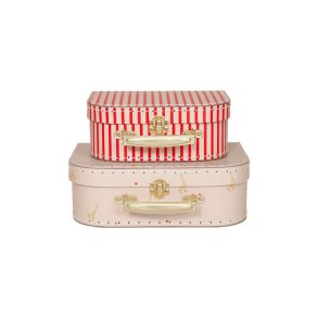 OYOY Mini Kuffert - Giraf/Stribet - St af 2 stk