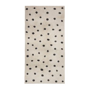 OYOY Mini Poteto T�ppe Large 168x84cm Sort/Hvid