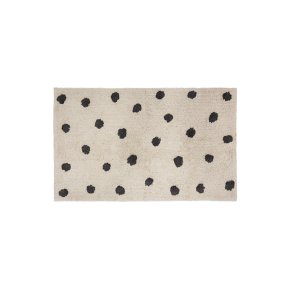OYOY Mini Poteto T�ppe Small 80x48cm Sort/Hvid