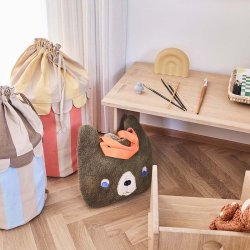 OYOY Mini Saga Opbevaringskurv S�t af 2 Ice Blue/R�d