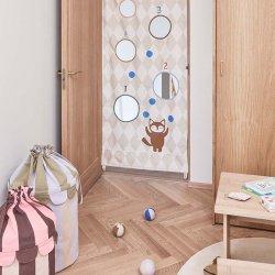 OYOY Mini Saga Opbevaringskurv S�t af 2 Rose/Purple