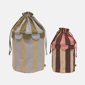 OYOY Mini Saga Opbevaringskurv S�t af 2 Rose/Purple