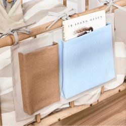 OYOY Mini Saga Bed Storage Opbevaring Clay/Bl