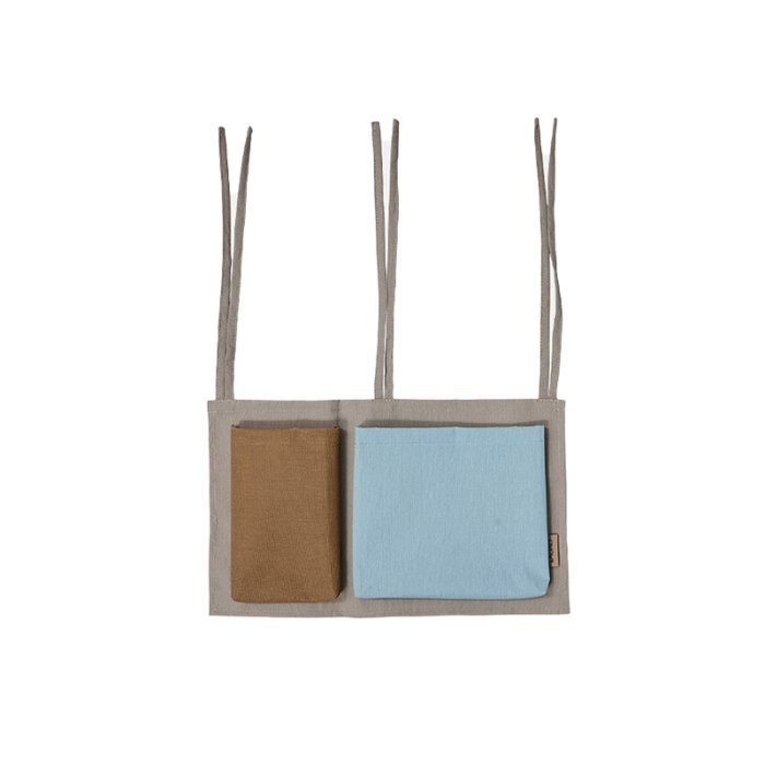 OYOY Mini Saga Bed Storage Opbevaring Clay/Bl