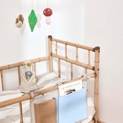 OYOY Mini Shima Baby Sengetj 70x100 cm Clay