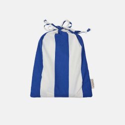 OYOY Mini Shima Baby Sengetj 70x100 cm Optic Blue