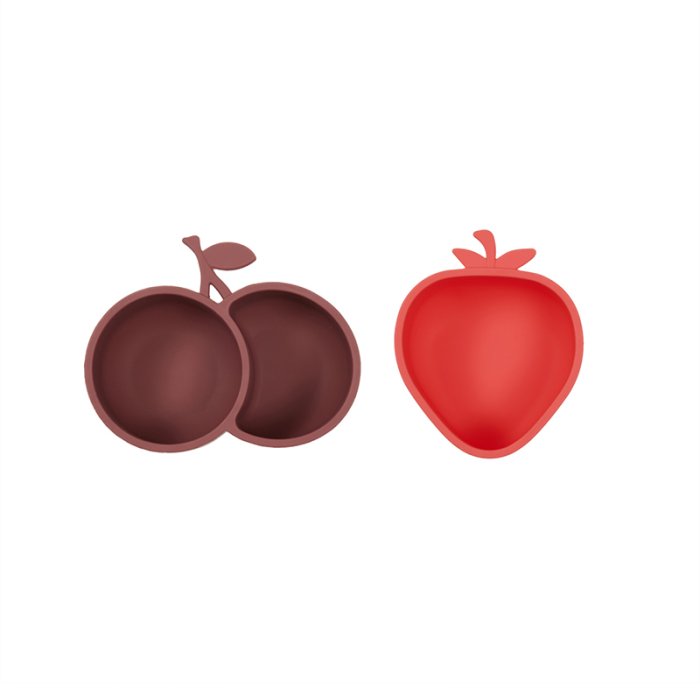 OYOY Mini Yummy Snack Skle Jordbr/Kirsebr