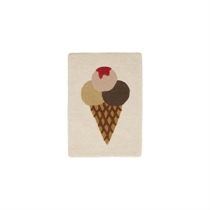 OYOY Mini Yummy Tuftet Wallhanger Isvaffel