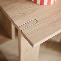 OYOY Living OY Square Sidebord Lav Eg