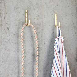 OYOY Pieni Knage St af 2 stk. Messingfarve