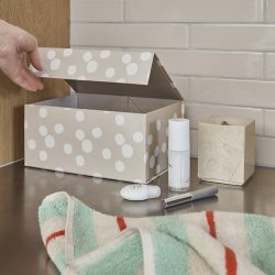 OYOY Savi Square Firkantet Sk�l Beige
