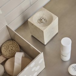 OYOY Savi Square Firkantet Sk�l Beige