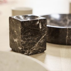 OYOY Savi Square Firkantet Sk�l Choko
