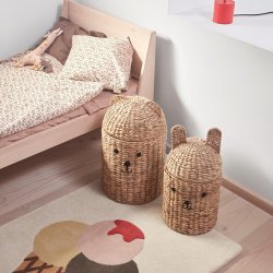 OYOY Mini Bjrn og Kanin Opbevaringskurve - St af 2