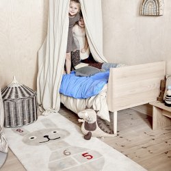 OYOY Mini Hinketppe - Kanin