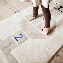 OYOY Mini Hinketppe - Kanin