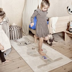 OYOY Mini Hinketppe - Kanin