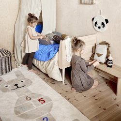 OYOY Mini Hinketppe - Kanin