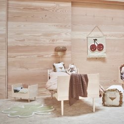 OYOY Mini Retro Dukkeseng - Natur