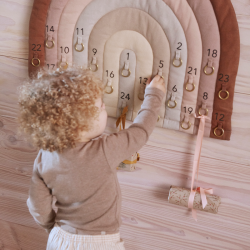 OYOY Rainbow Christmas Kalender - Choko