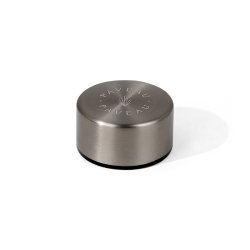 Paveau Ribbed Caps L�g 2stk Krom