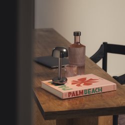 Paveau Ribbed Bottle Karaffel Broome