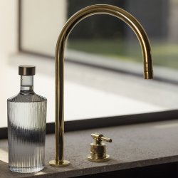 Paveau Ribbed Bottle Karaffel Twillight