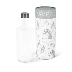 Paveau Ribbed Bottle Karaffel White Haven