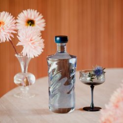 Paveau Swirl Bottle Karaffel Large 1,25L Midnight