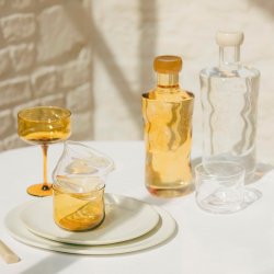 Paveau Swirl Bottle Karaffel Large 1,25L Wave