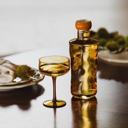 Paveau Swirl Bottle Karaffel Medium 0,75L Dune