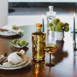 Paveau Swirl Coupe Vinglas 2 stk Dune