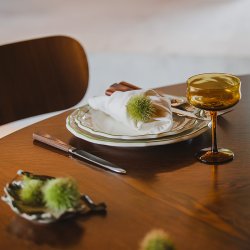 Paveau Swirl Coupe Vinglas 2 stk Dune