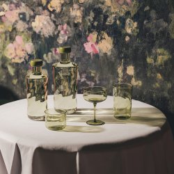 Paveau Swirl Longdrink Glas 2stk Moss