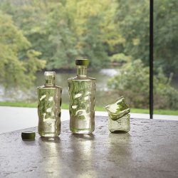 Paveau Swirl Small Tumbler Glas 2stk Moss