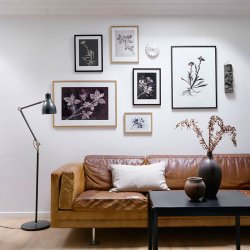 Pernille Folcarelli Elder 1 Brown/Black 30x40 cm