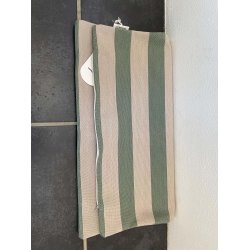 Compliments Stripe Udend�rspude 45x45cm Gr�n - 2-SORTERING