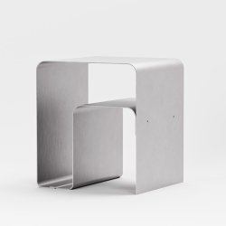 Rau Studio BALU_01 Sidebord 40cm Aluminium