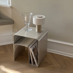 Rau Studio BALU_01 Sidebord 40cm Aluminium