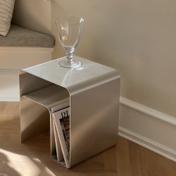 Rau Studio BALU_01 Sidebord 40cm Aluminium