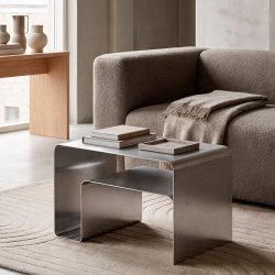 Rau Studio BALU_02 Sofabord 60cm Aluminium
