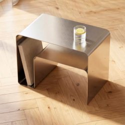 Rau Studio BALU_02 Sofabord 60cm Aluminium