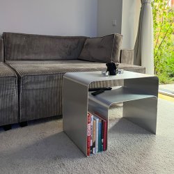 Rau Studio BALU_02 Sofabord 60cm Aluminium